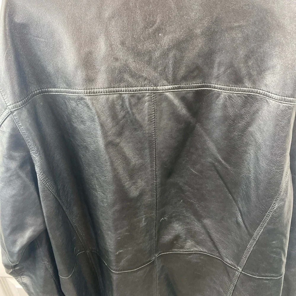 VTG Wilsons Pebbled Leather Julian Jacket Mens Thinsulate XL Extra Large Vintage